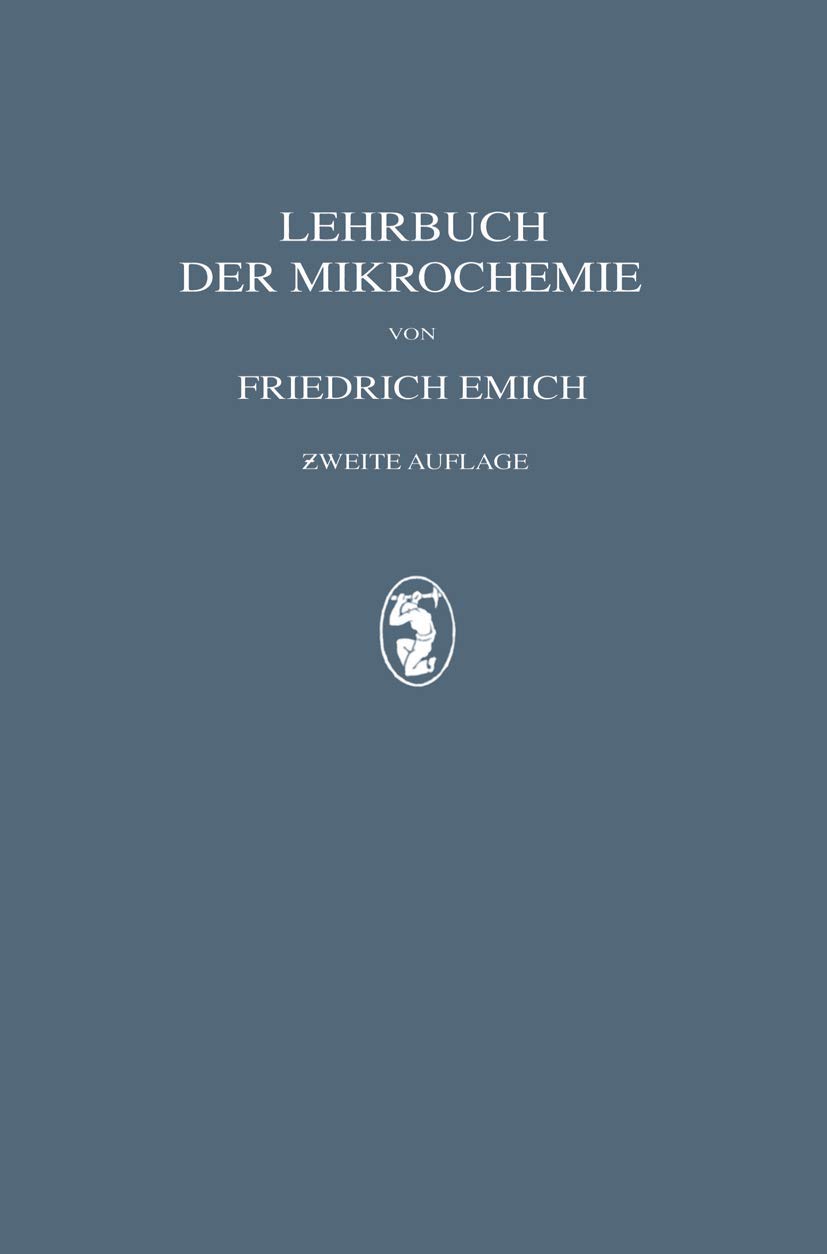 Lehrbuch Der Mikrochemie (English, Friedrich Emich) - Image 2 - BookBajar