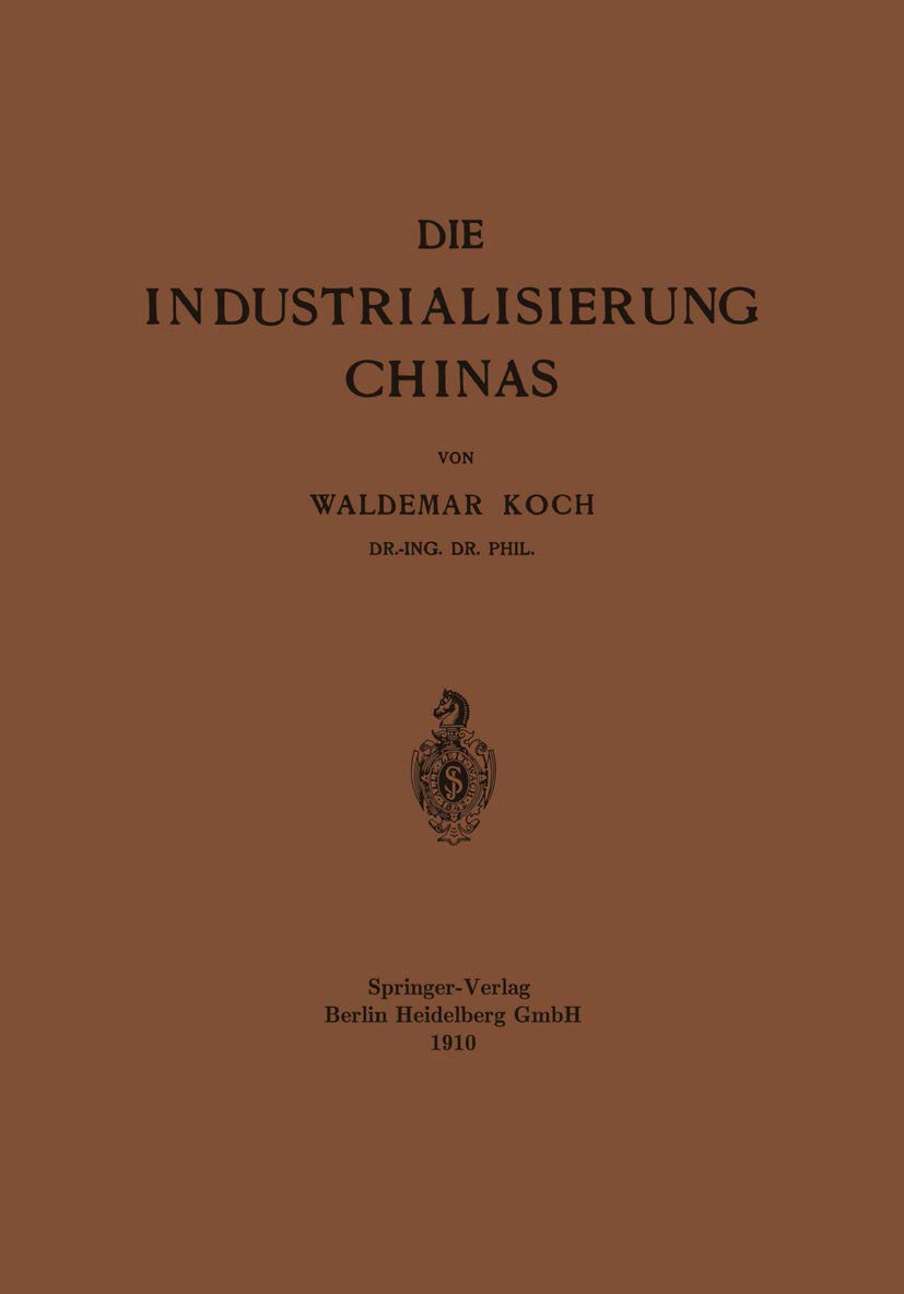 Die Industrialisierung Chinas (English, Waldemar Koch) - Image 2 - BookBajar