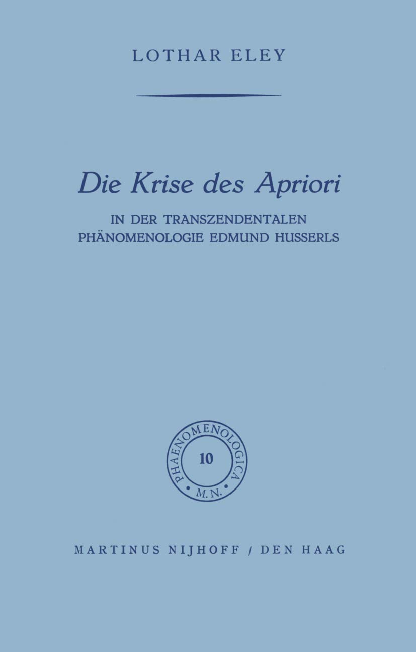 Die Krise Des Apriori (English, L. Eley) - Image 2 - BookBajar