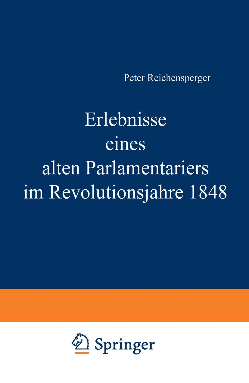 Erlebnisse Eines Alten Parlamentariers Im Revolutionsjahre 1848 (English, Peter Reichensperger) - Image 2 - BookBajar