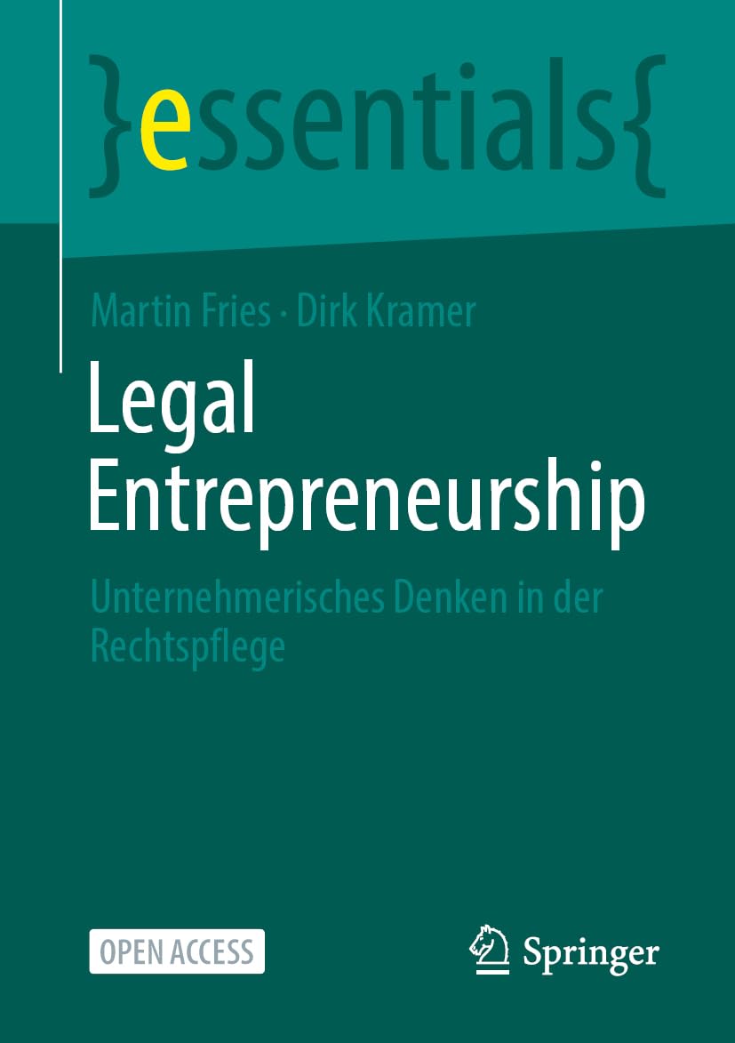 Legal Entrepreneurship (English, Martin Fries | Dirk Kramer) - Image 2 - BookBajar