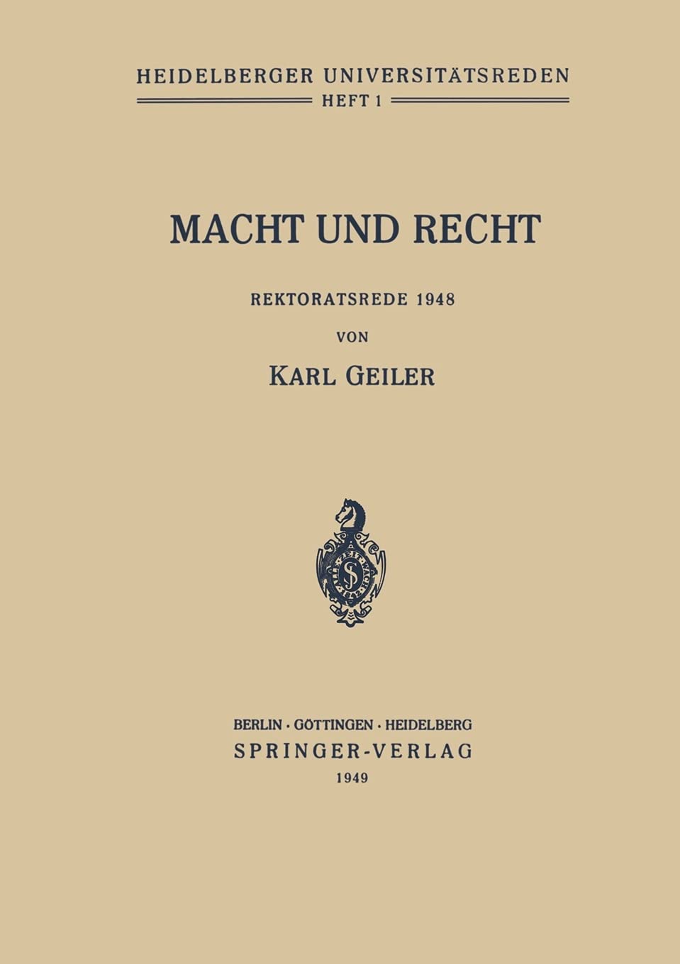 Macht und Recht (English, Karl Geiler) - Image 2 - BookBajar