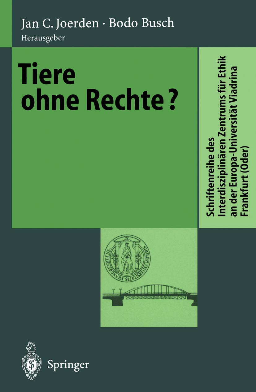 Tiere Ohne Rechte? (English, Jan C. Joerden | Bodo Busch) - Image 2 - BookBajar