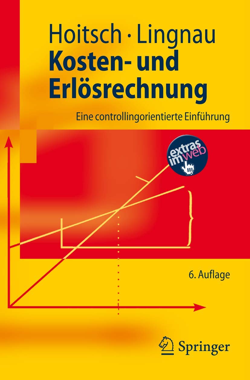 Kosten- Und Erlösrechnung (English, Hans-Jörg Hoitsch | Volker Lingnau) - Image 2 - BookBajar