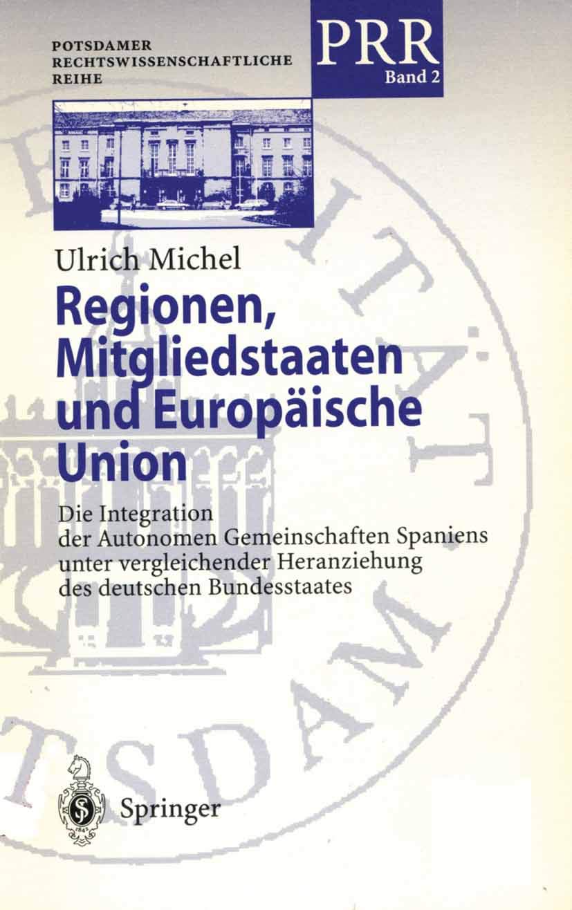Regionen, Mitgliedstaaten Und Europäische Union (English, Ulrich Michel) - Image 2 - BookBajar