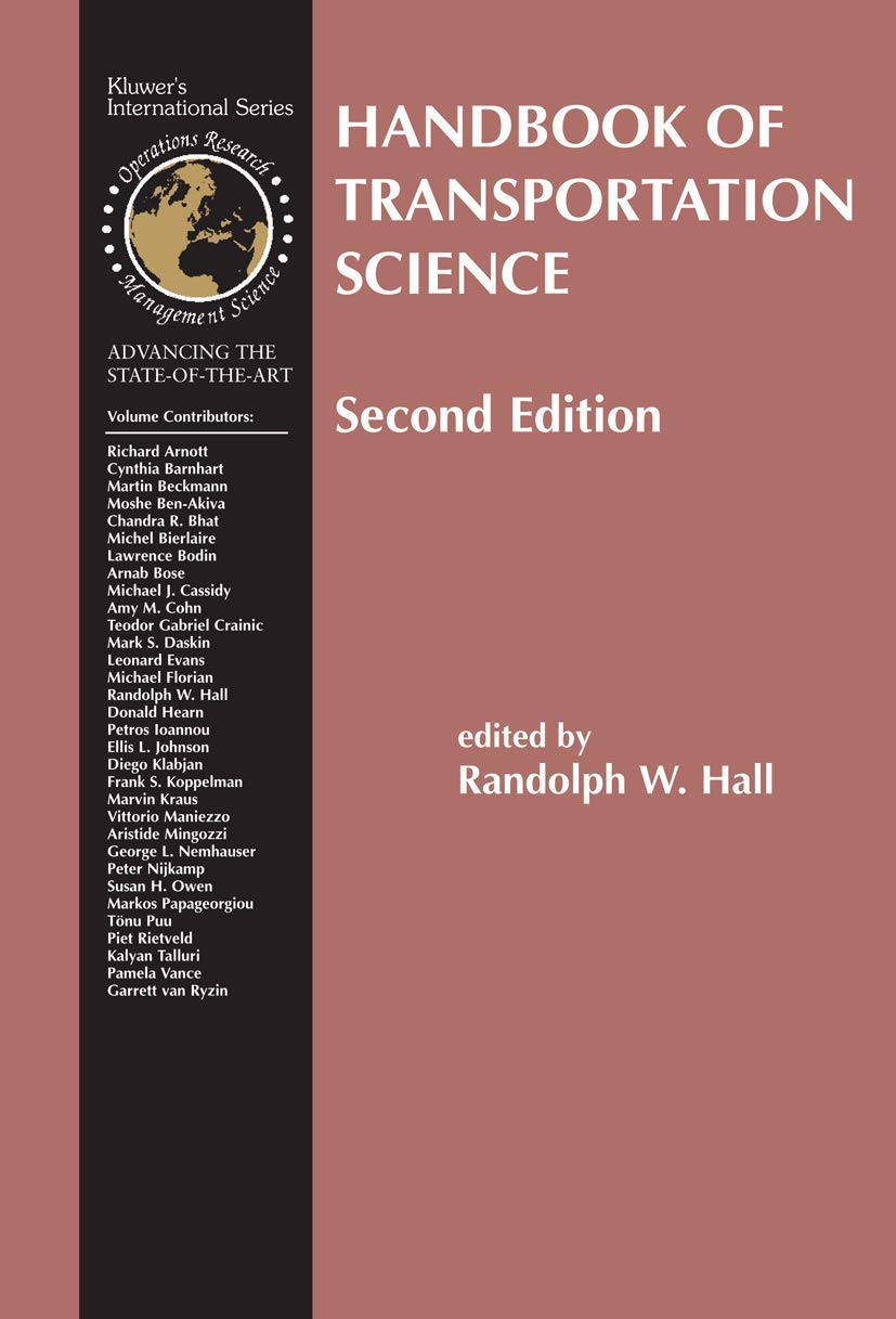 Handbook of Transportation Science (English, Randolph Hall) - Image 2 - BookBajar