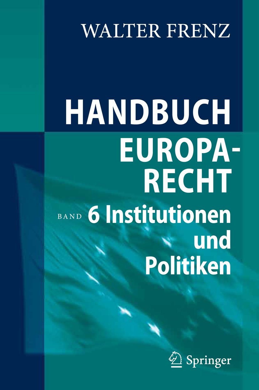 Handbuch Europarecht (English, Walter Frenz) - Image 2 - BookBajar