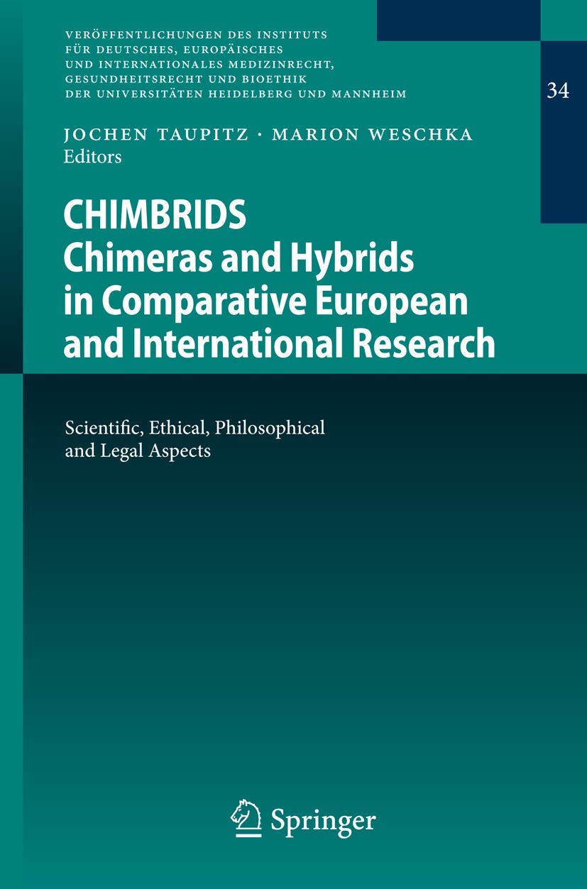 CHIMBRIDS - Chimeras and Hybrids in Comparative European and International Research (English, Jochen Taupitz | Marion Weschka) - Image 2 - BookBajar