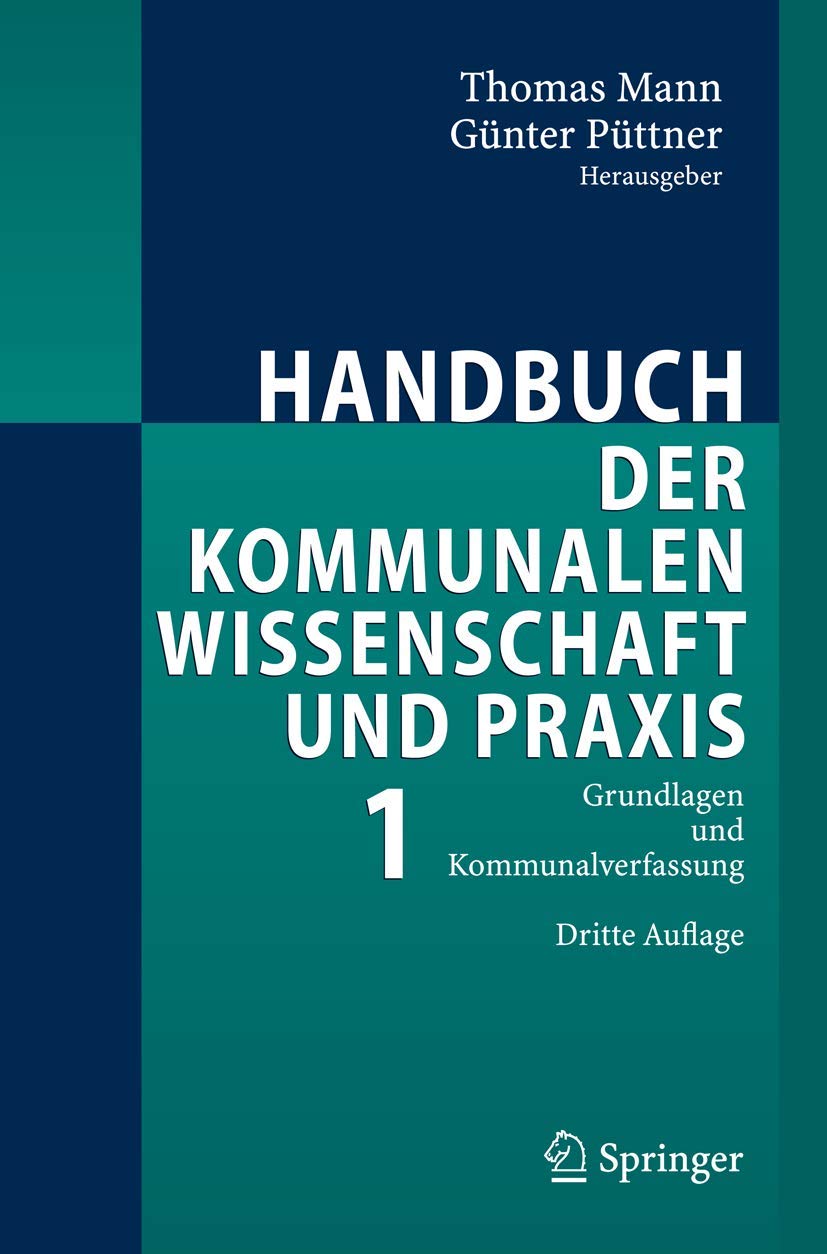Handbuch Der Kommunalen Wissenschaft Und PRAXIS (English, T. Elvers | Thomas Mann | Günter Püttner) - Image 2 - BookBajar