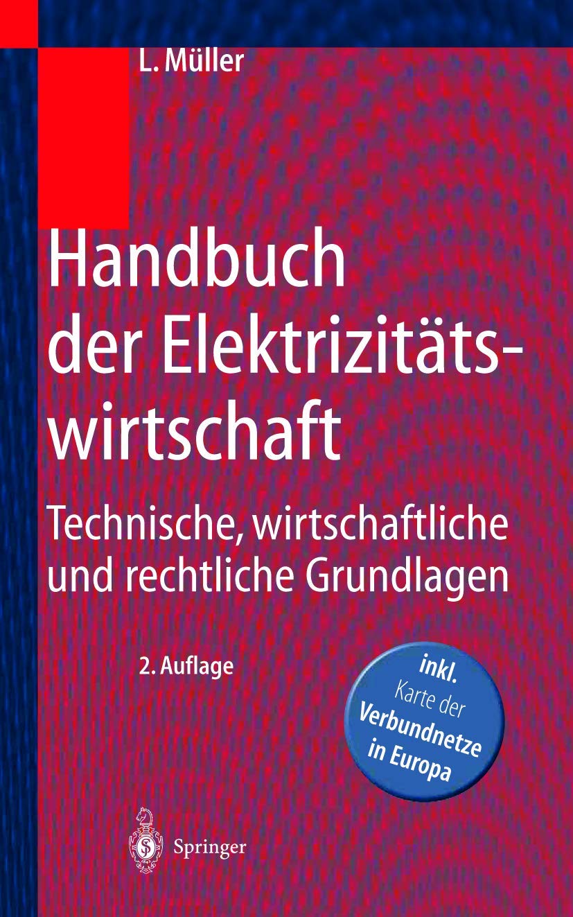 Handbuch Der Elektrizitätswirtschaft (English, Leonhard Müller) - Image 2 - BookBajar