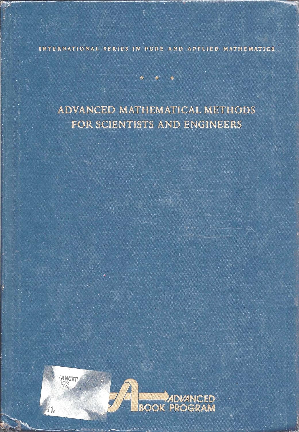 Buy Advanced Mathematical Methods for Scientists and Engineers (English, Hardcover, Carl M. Bender) Online at Best Price - BookBajar