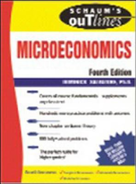 Buy Schaum's Outline of Microeconomics, 4th Edition (English, Paperback) Online at Best Price - GlowMirror