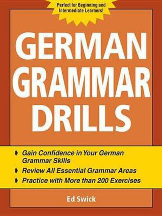 Buy German Grammar Drills (English, Paperback, Swick Ed) Online at Best Price - GlowMirror