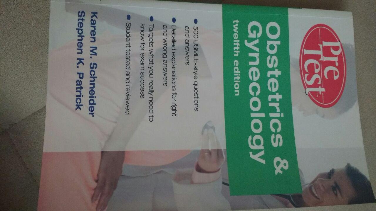 Buy Obstetrics & Gynecology PreTest Self-Assessment & Review, Twelfth Edition (English, Paperback, Karen M. Schneider, Stephen K. Patrick) Online at Best Price - BookBajar