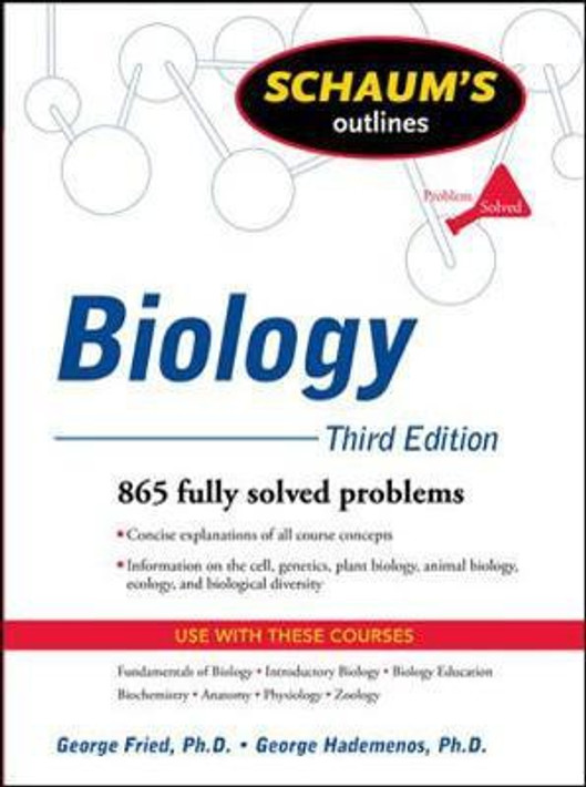 Buy Schaum's Outline of Biology, Third Edition (English, Paperback) Online at Best Price - BookBajar