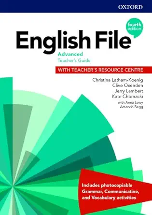 Buy English File 4E Advanced Teacher'S Book & TRC (English, Paperback) Online at Best Price - BookBajar