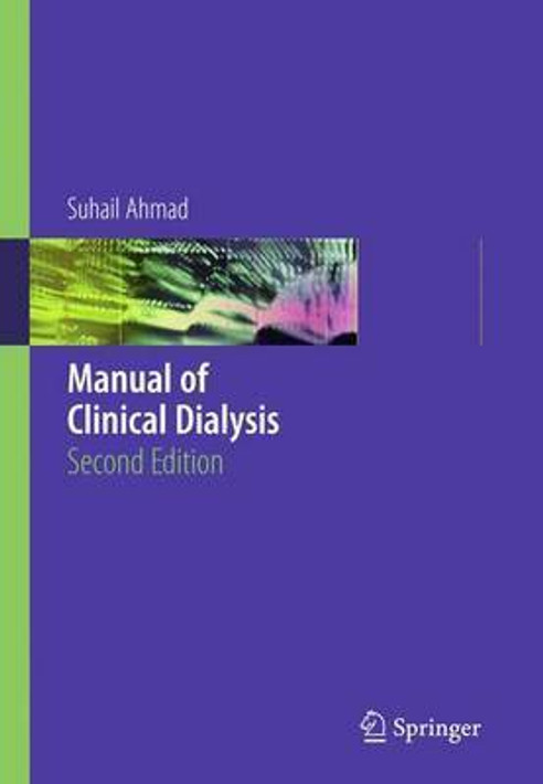 Buy Manual of Clinical Dialysis (English, Paperback) Online at Best Price - BookBajar