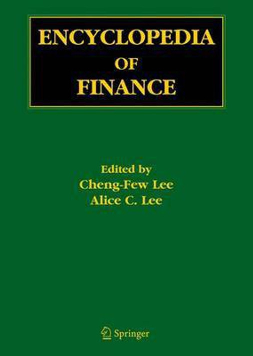Buy Encyclopedia of Finance (English, Paperback) Online at Best Price - BookBajar