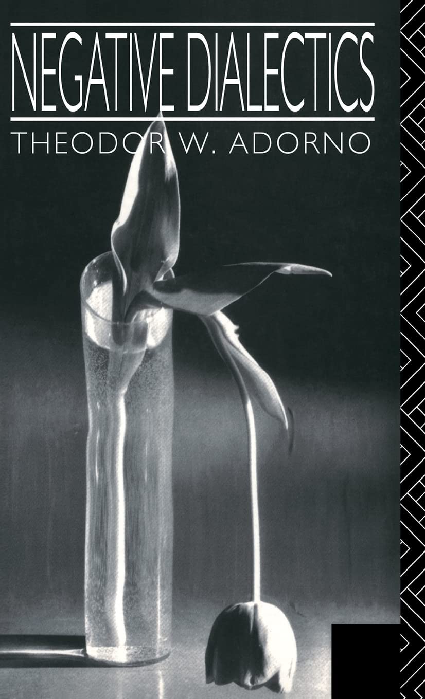 Buy Negative Dialectics (English, Paperback, Theodor Adorno) Online at Best Price - BookBajar