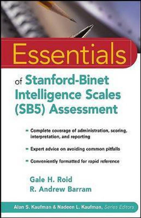 Buy Essentials of Stanford-Binet Intelligence Scales (SB5) Assessment (English, Paperback) Online at Best Price - BookBajar