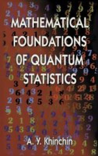 Buy Mathematical Foundations of Quantum Statistics (English, Paperback) Online at Best Price - BookBajar