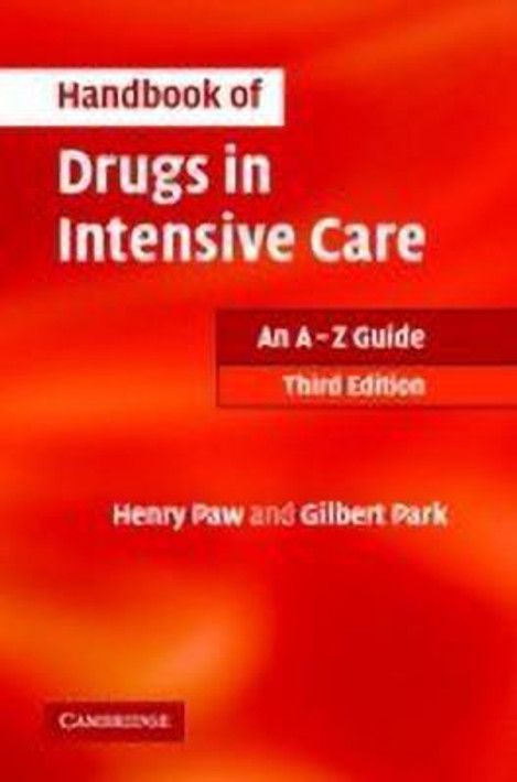 Buy Handbook of Drugs in Intensive Care (English, Paperback) Online at Best Price - BookBajar