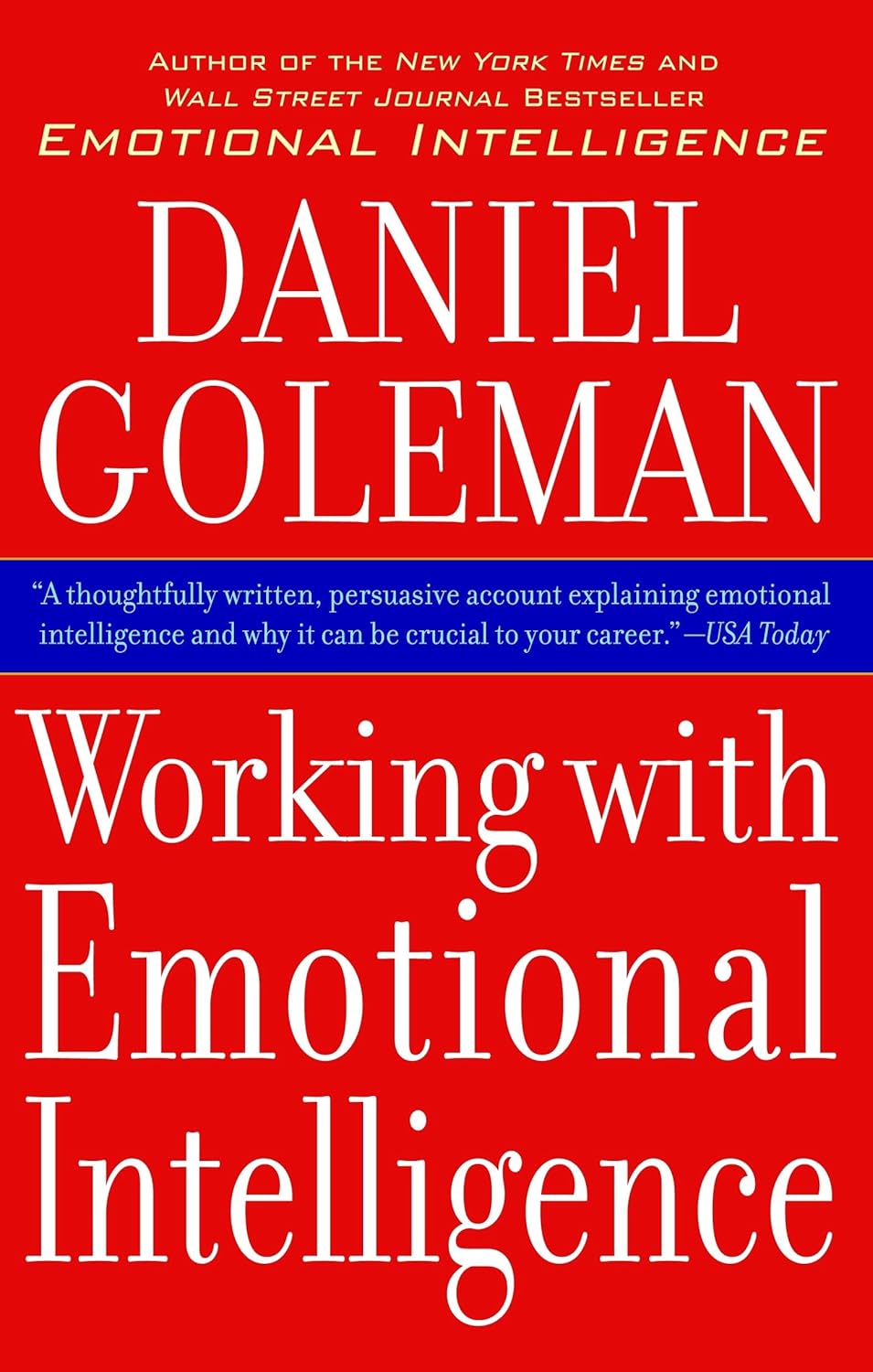 Buy Working With Emotional Intelligence (English, Paperback, Daniel Goleman) Online at Best Price - BookBajar