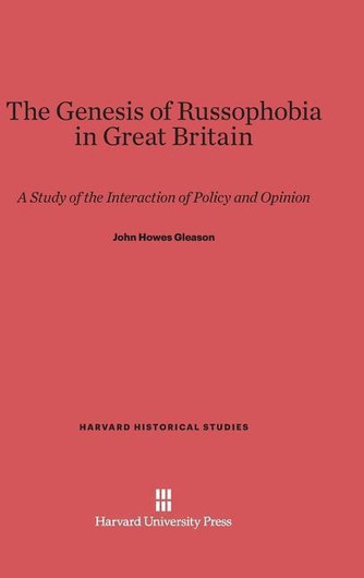 Buy The Genesis of Russophobia in Great Britain (English, Paperback) Online at Best Price - BookBajar