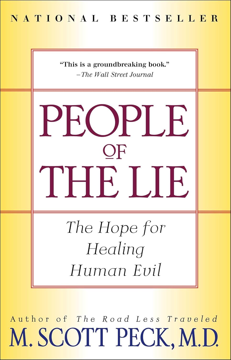 Buy People of the Lie: The Hope for Healing Human Evil (English, Paperback, M. Scott Peck) Online at Best Price - BookBajar