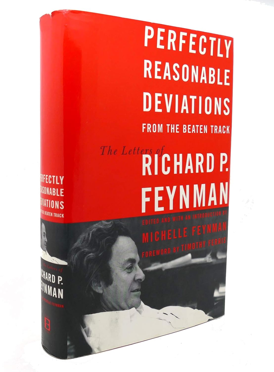 Buy Perfectly Reasonable Deviations from the Beaten Track: The Letters of Richard P. Feynman (English, Paperback, Richard P. Feynman) Online at Best Price - BookBajar