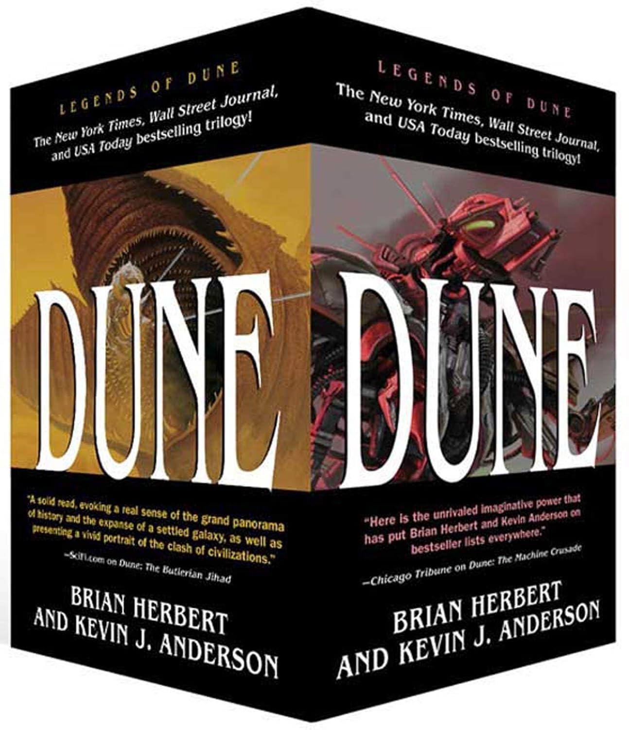 Buy Dune Boxed Mass Market Paperback Set #1: The Butlerian Jihad, the Machine Crusade, the Battle of Corrin (English, Paperback, Brian Herbert, Kevin J... Online at Best Price - BookBajar