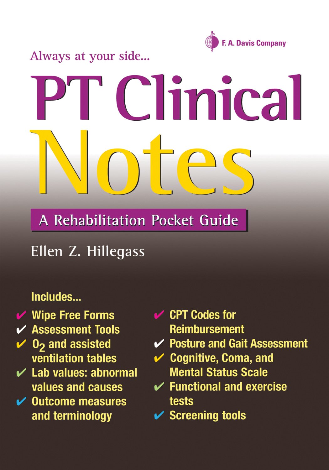 Buy PT Clinical Notes: A Rehabilitation Pocket Guide (English, Paperback, Ellen Z. Hillegrass) Online at Best Price - BookBajar