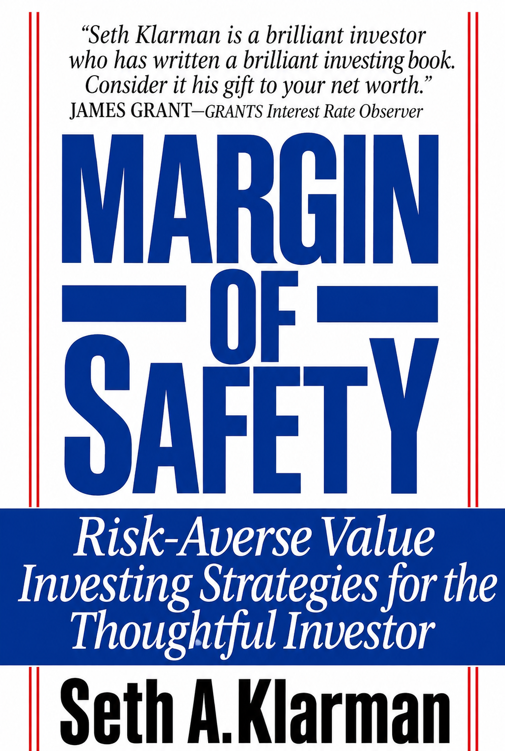 Buy Margin of Safety: Risk-Averse Value Investing Strategies for the Thoughtful Investor (English, Paperback, Seth A. Klarman) Online at Best Price - BookBajar