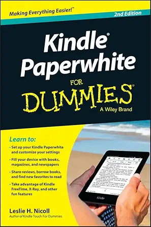 Buy Paperback Paperwhite for Dummies (English, Paperback, Leslie H. Nicoll) Online at Best Price - BookBajar