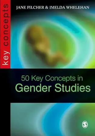 Buy 50 Key Concepts in Gender Studies (English, Paperback, Jane Pilcher) Online at Best Price - BookBajar