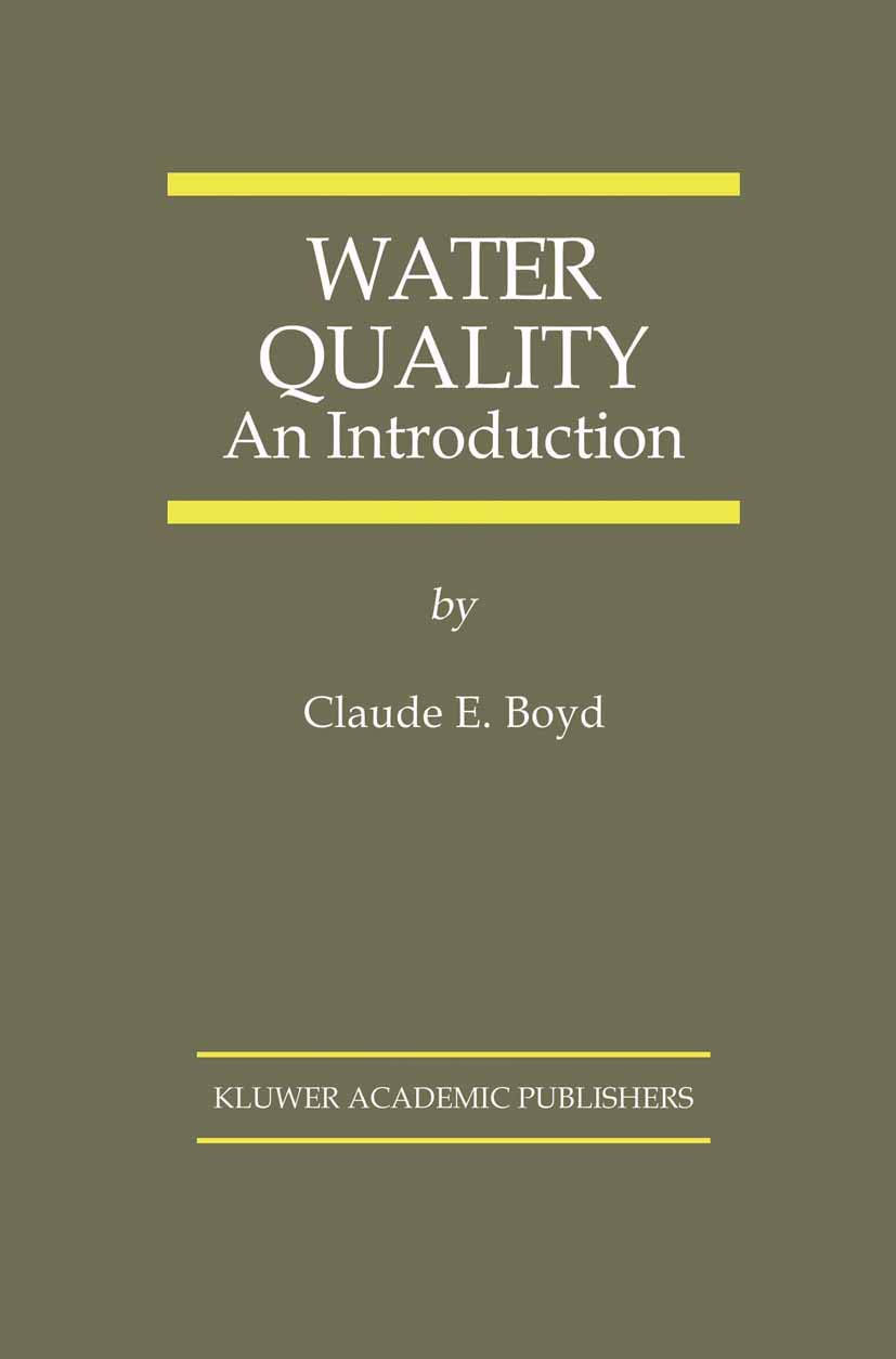 Buy Water Quality: An Introduction (English, Paperback, Claude E. Boyd) Online at Best Price - BookBajar
