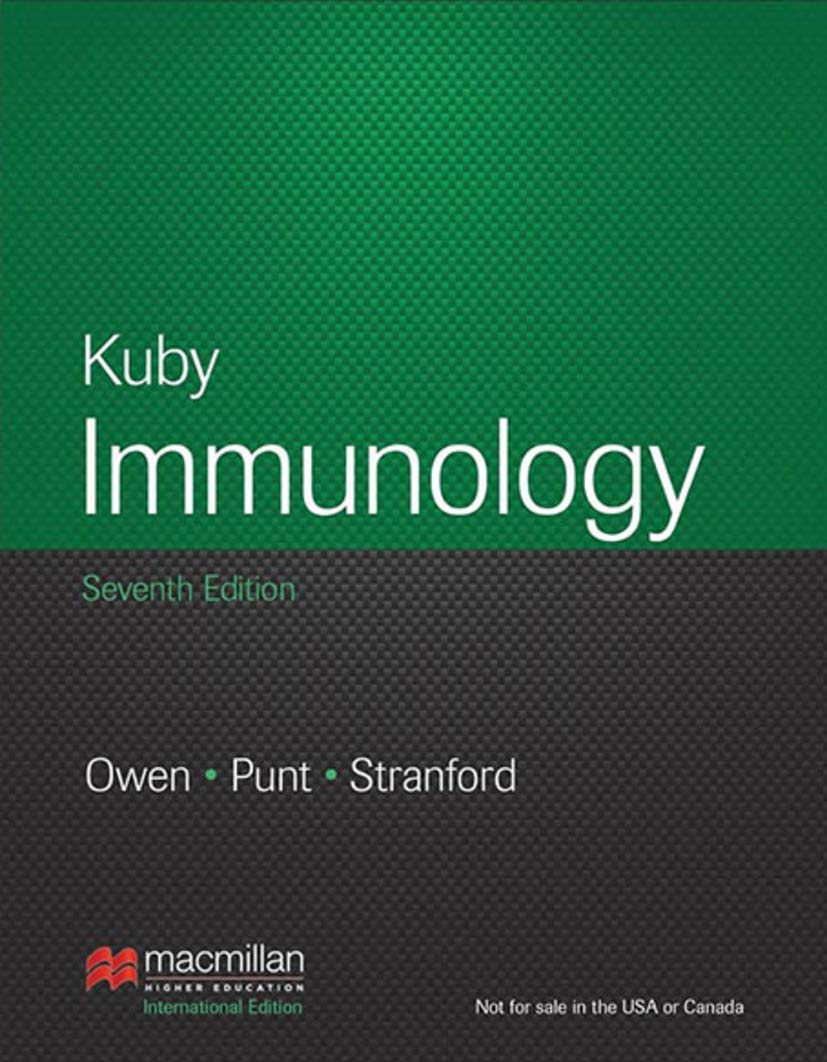 Buy Kuby Immunology: International Edition, Owen (English, Paperback, Judith A Owen, Jenni Punt, Sharon Stranford) Online at Best Price - BookBajar