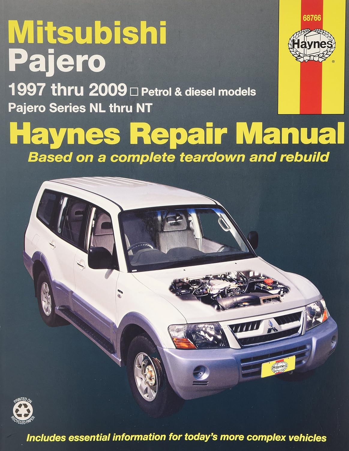 Buy Mitsubishi Pajero Automotive Repair Manual: 97-09 (Haynes Automotive Repair Manuals) (English, Paperback) Online at Best Price - BookBajar