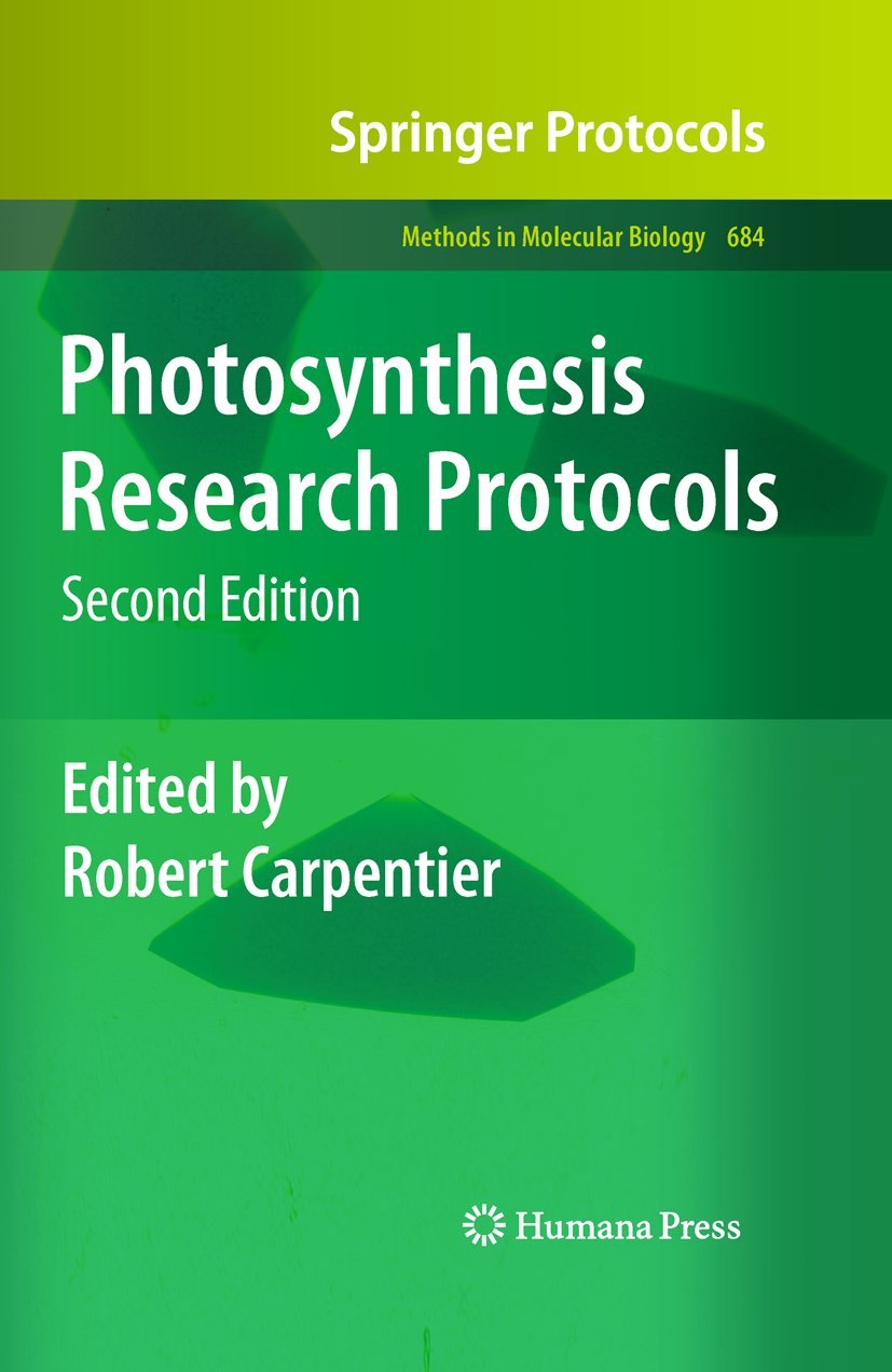 Buy Photosynthesis Research Protocols: 684 (Methods in Molecular Biology) (English, Paperback, Robert Carpentier) Online at Best Price - BookBajar