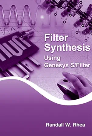 Buy Filter Synthesis Using Genesys S Filter (HB 2014) (English, Paperback, Rhea R W) Online at Best Price - BookBajar