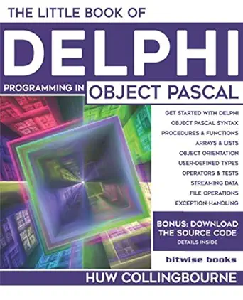 Buy The Little Book Of Delphi Programming: Learn To Program with Object Pascal (English, Paperback) Online at Best Price - BookBajar