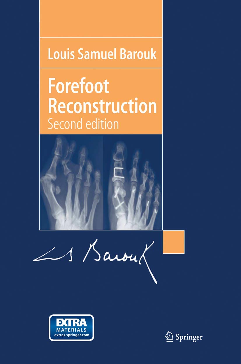 Buy Forefoot Reconstruction (English, Paperback, Louis Samuel Barouk) Online at Best Price - BookBajar