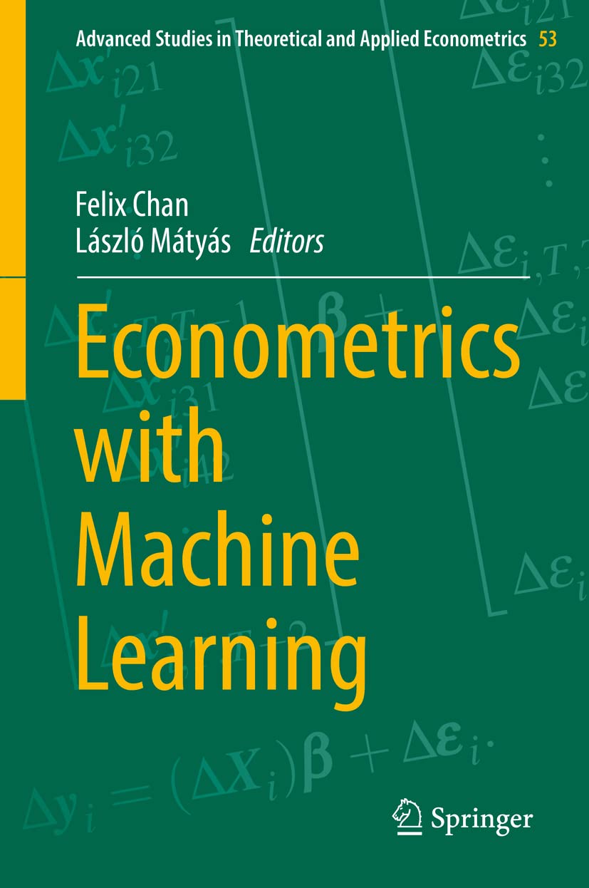 Buy Econometrics with Machine Learning: 53 (Advanced Studies in Theoretical and Applied Econometrics) (English, Hardcover, Felix Chan, László Mátyás) Online at Best Price - BookBajar