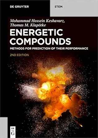 Buy Energetic Compounds: Methods for Prediction of their Performance (English, Paperback) Online at Best Price - BookBajar
