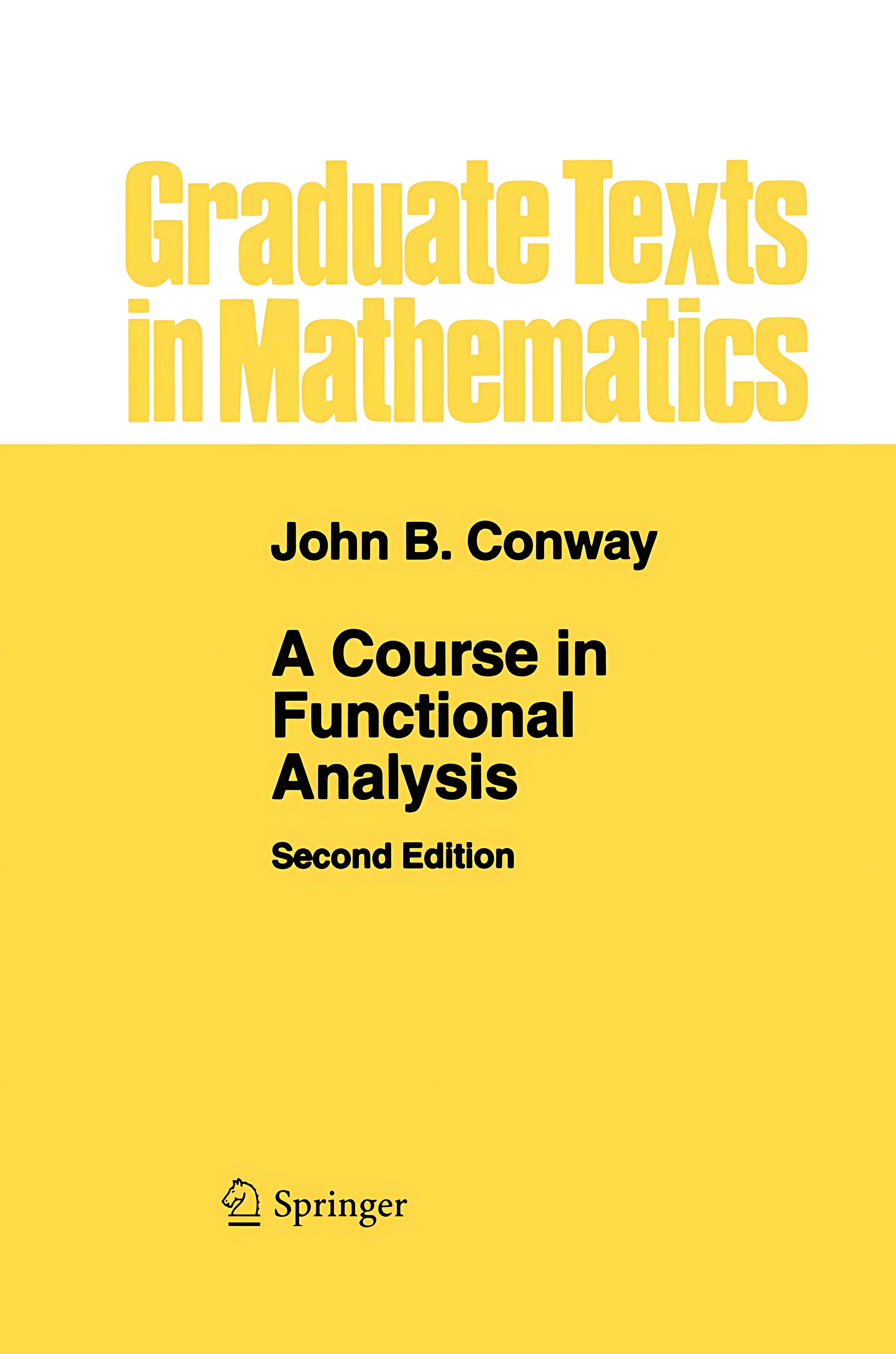 Buy A Course in Functional Analysis (English, Paperback) Online at Best Price - BookBajar