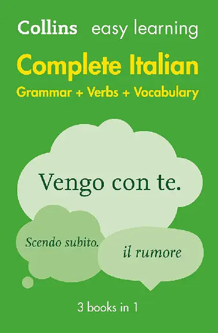 Buy Complete Italian Grammar Verbs Vocabulary (English, Collins Dictionaries) Online at Best Price - BookBajar