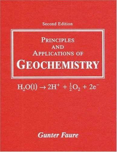 Buy Principles and Applications of Geochemistry (English, Gunter Faure) Online at Best Price - BookBajar