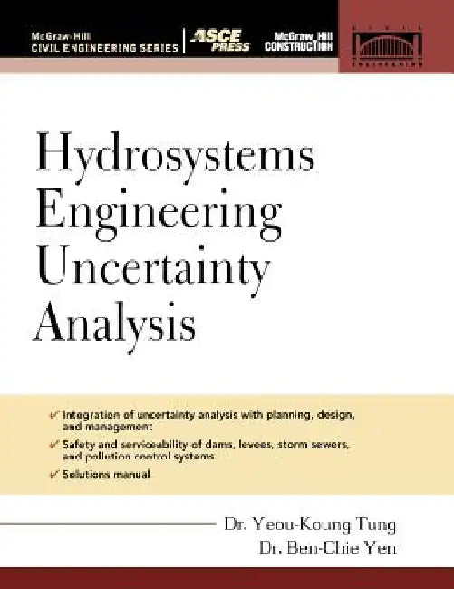 Buy Hydrosystems Engineering Uncertainty Analysis (English, Yeou-Koung Tung | Ben-Chie Yen) Online at Best Price - BookBajar