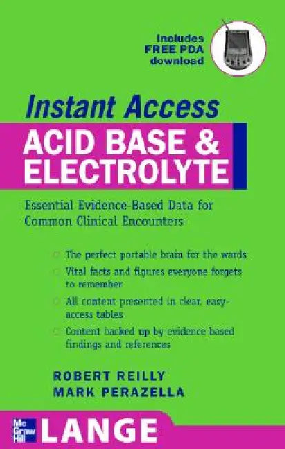 Buy Lange Instant Access Acid-Base, Fluids, and Electrolytes (English, Robert F. Reilly | Mark A. Perazella) Online at Best Price - BookBajar