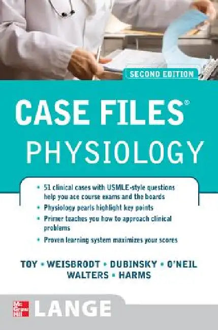 Buy Case Files Physiology, Second Edition (English, Eugene C. Toy | Norman W. Weisbrodt | William P. Dubinsky) Online at Best Price - BookBajar